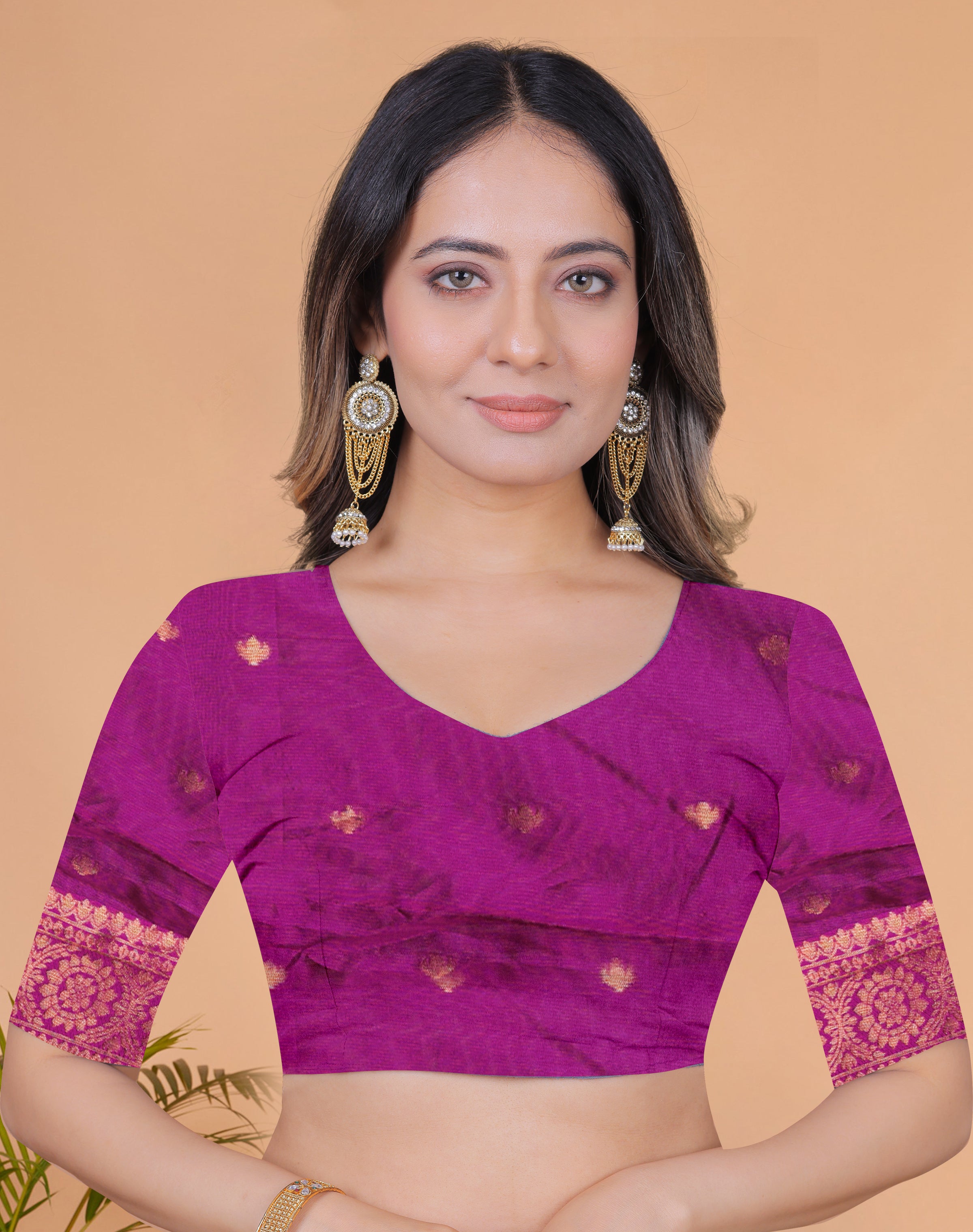 Royal Radiance Banarasi Silk Saree with 8 color option