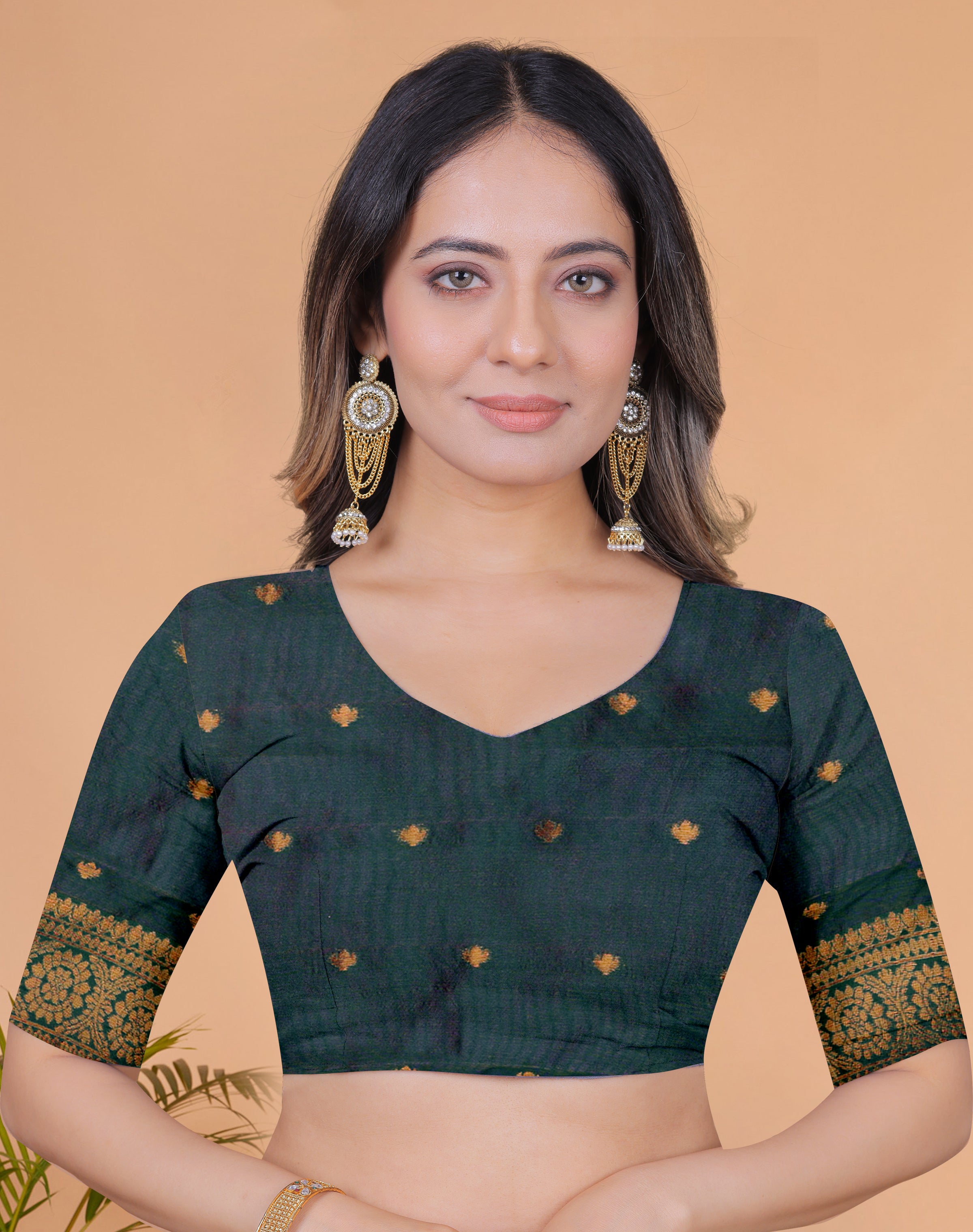 Royal Radiance Banarasi Silk Saree with 8 color option