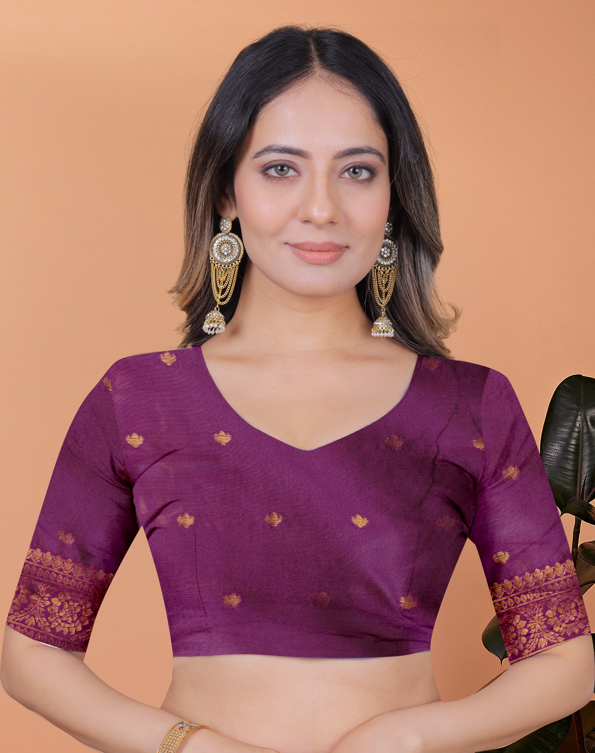 Royal Radiance Banarasi Silk Saree with 8 color option