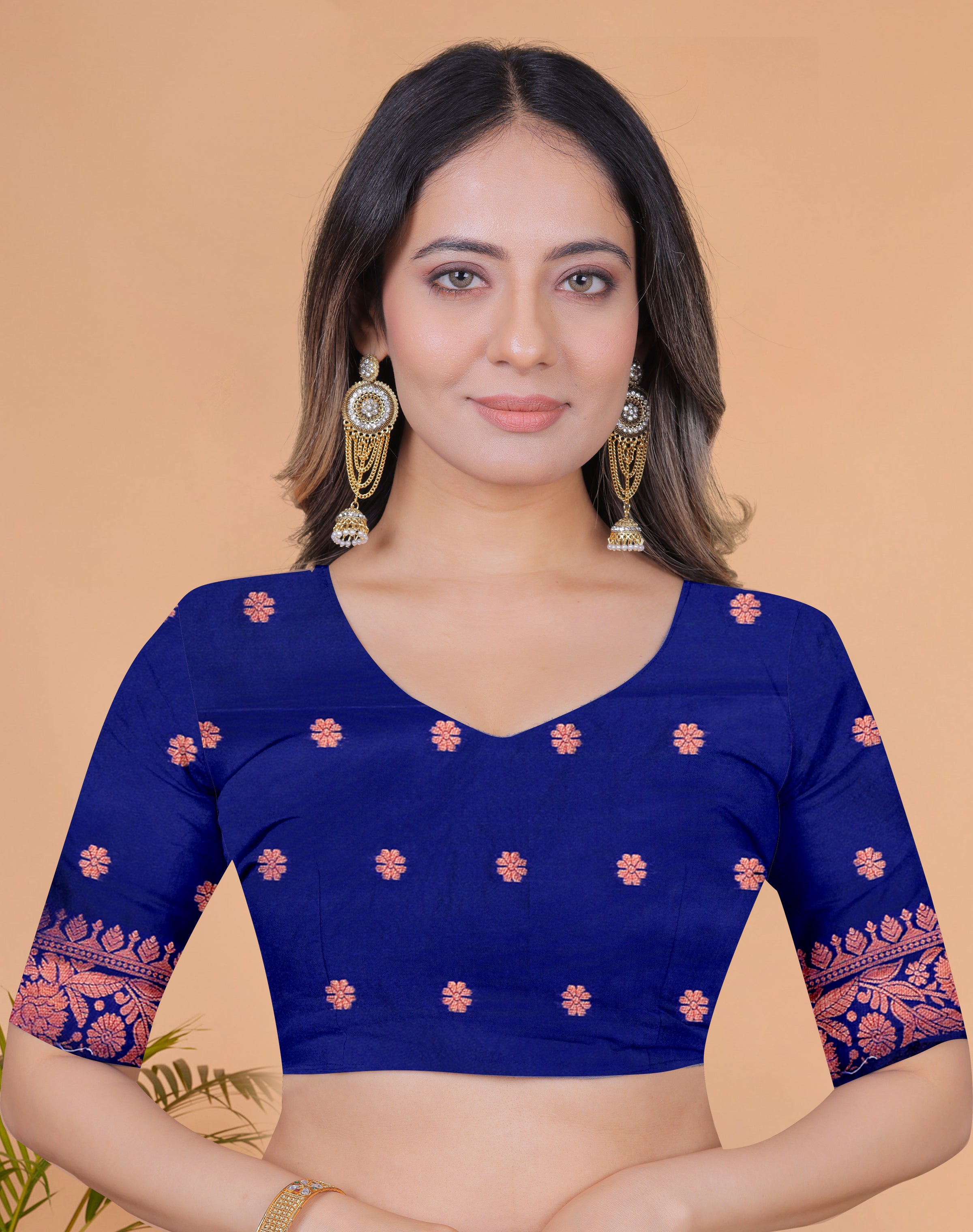 Banarasi Silk Saree with Lotus Motifs with 8 color option 🌺✨