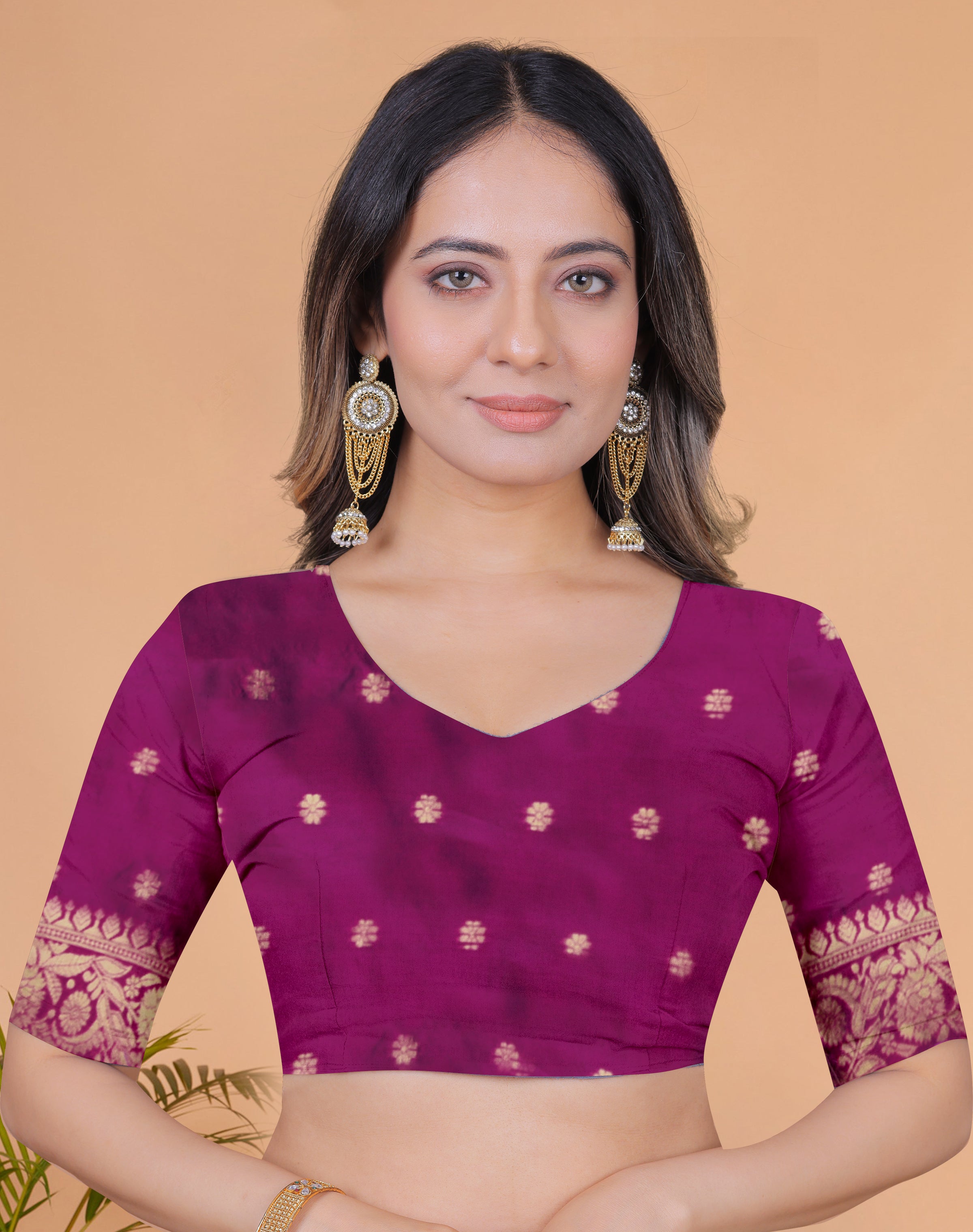 Banarasi Silk Saree with Lotus Motifs with 8 color option 🌺✨