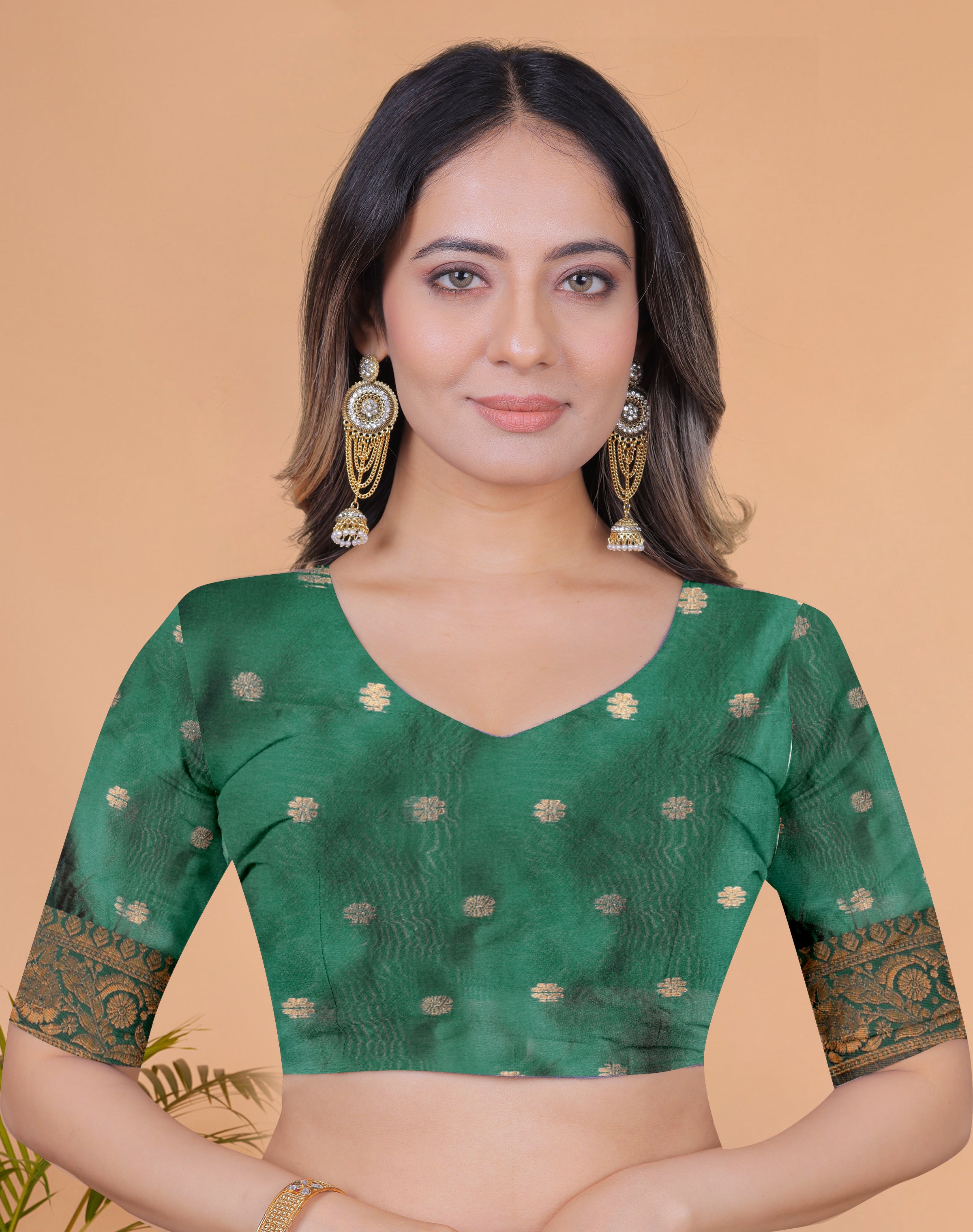 Banarasi Silk Saree with Lotus Motifs with 8 color option 🌺✨