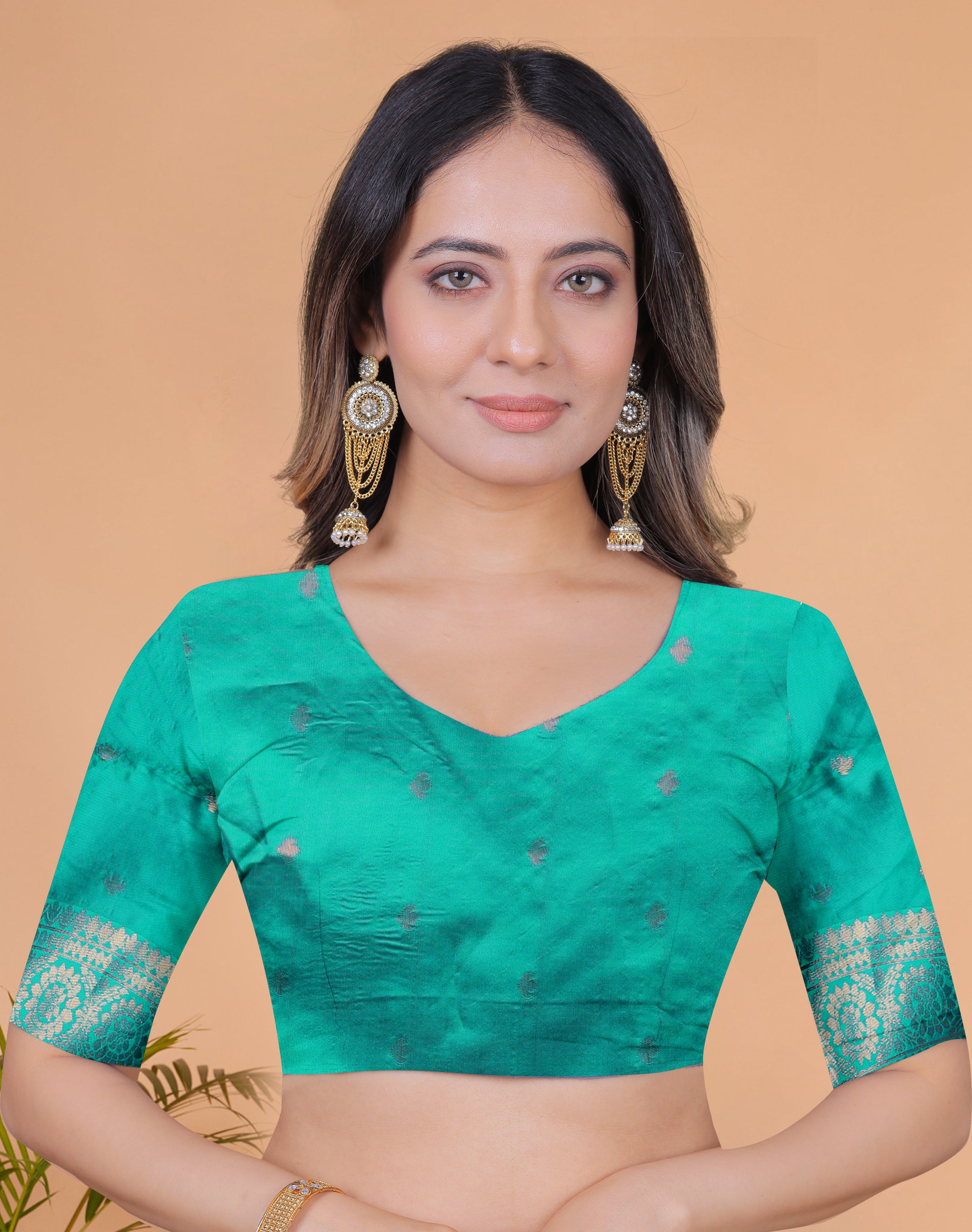 Royal Radiance Banarasi Silk Saree with 8 color option