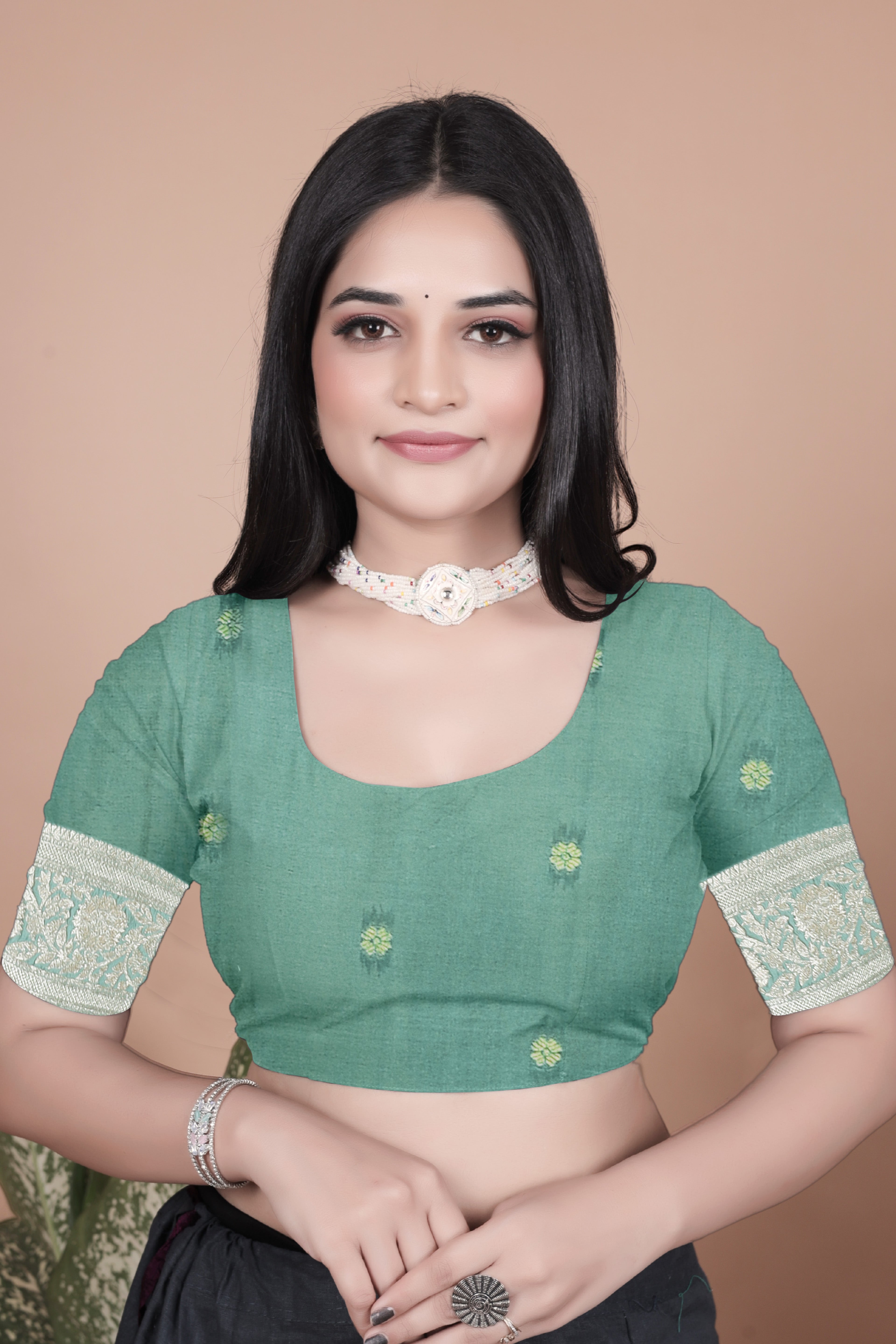 Royal Purple Banarasi Silk Saree with Peacock Pallu Design