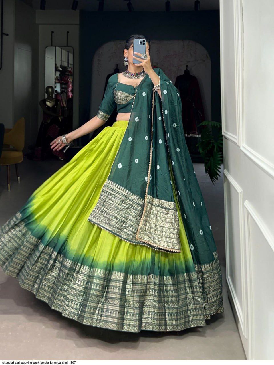 🌸 Blossom Boldly: Radiate Charm in Floral Printed Lehengas 🌸