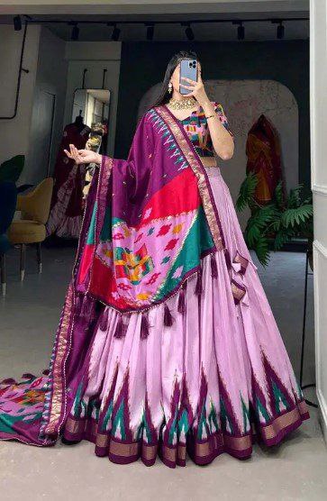 🌸✨ Blossom Boldly – Radiate Charm in Floral Printed Lehengas ✨🌸