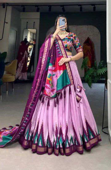 🌸✨ Blossom Boldly – Radiate Charm in Floral Printed Lehengas ✨🌸