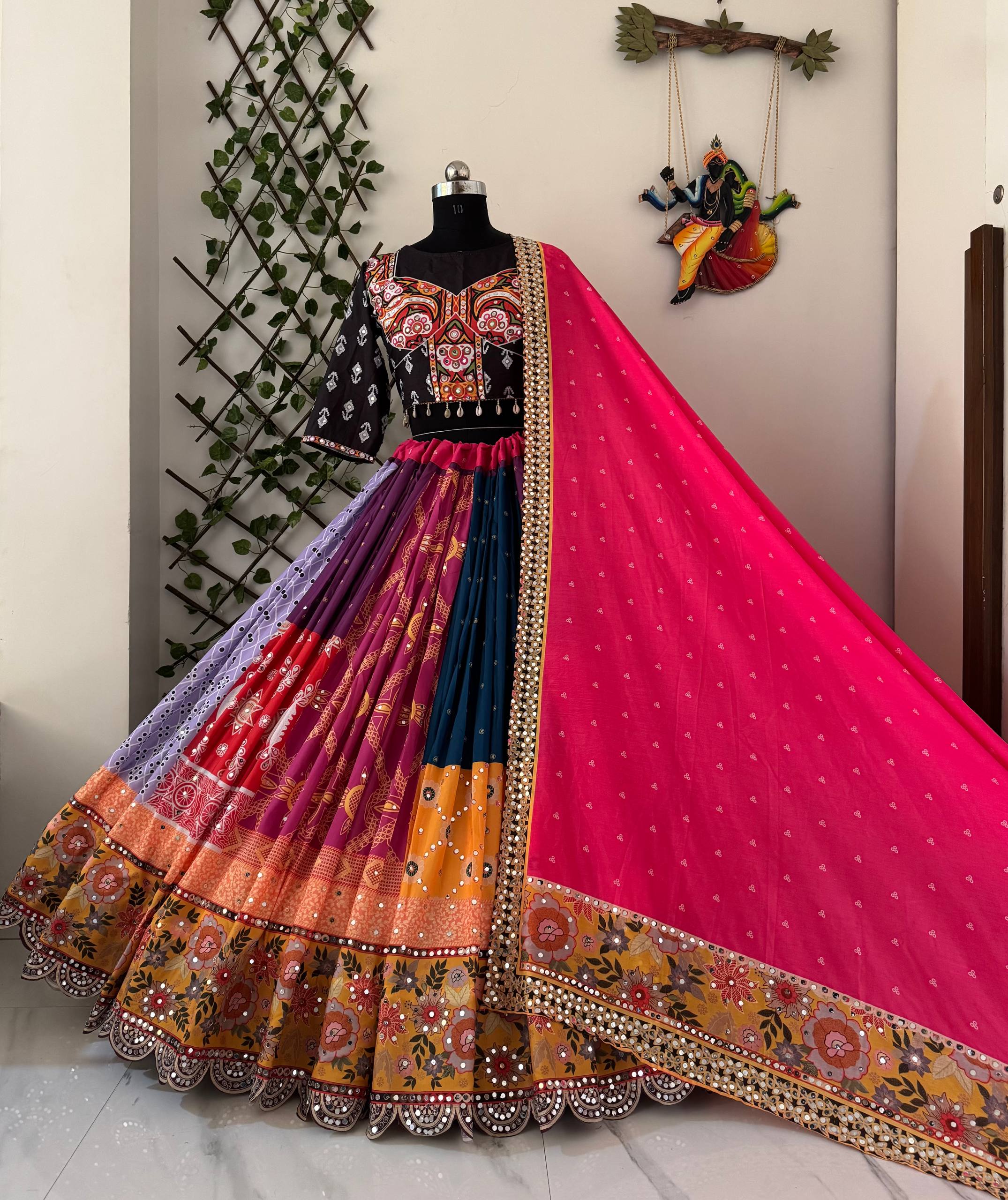NEW TRENDING NAVRATRI SPECIAL CHANIYA CHOLI 💐❤️