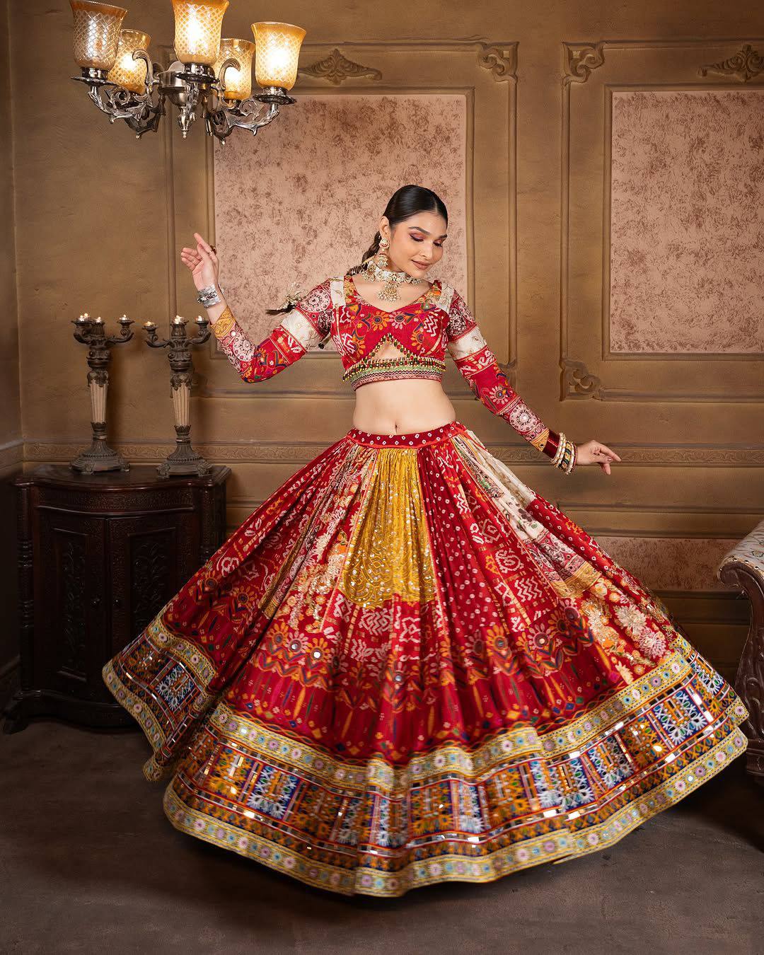 NEW TRENDING NAVRATRI SPECIAL CHANIYA CHOLI ❤️💐