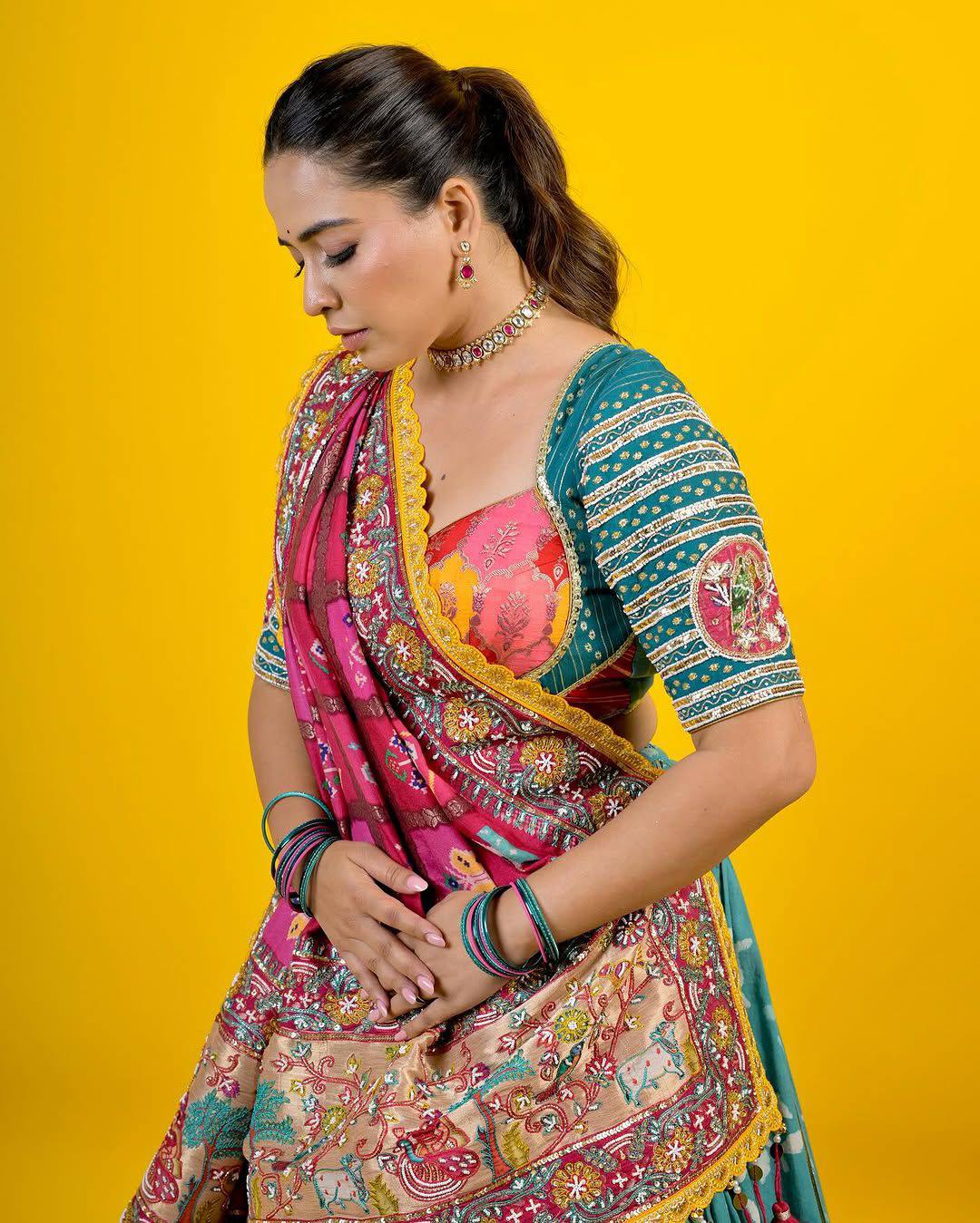 NEW TRENDING NAVRATRI SPECIAL CHANIYA CHOLI 💐❤️