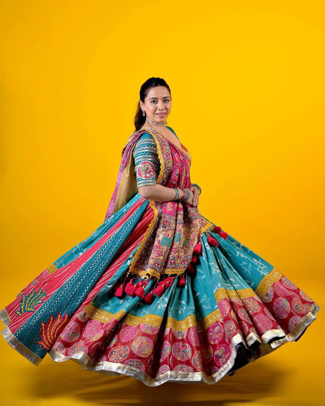 NEW TRENDING NAVRATRI SPECIAL CHANIYA CHOLI 💐❤️