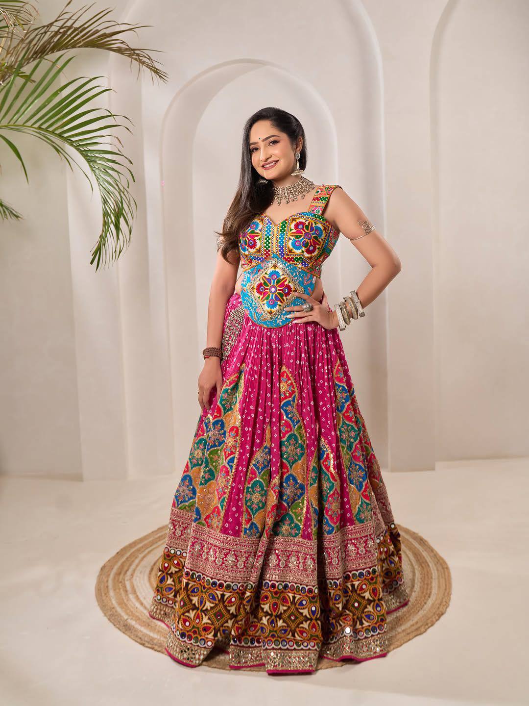 NEW TRENDING NAVRATRI SPECIAL CHANIYA CHOLI 💐❤️