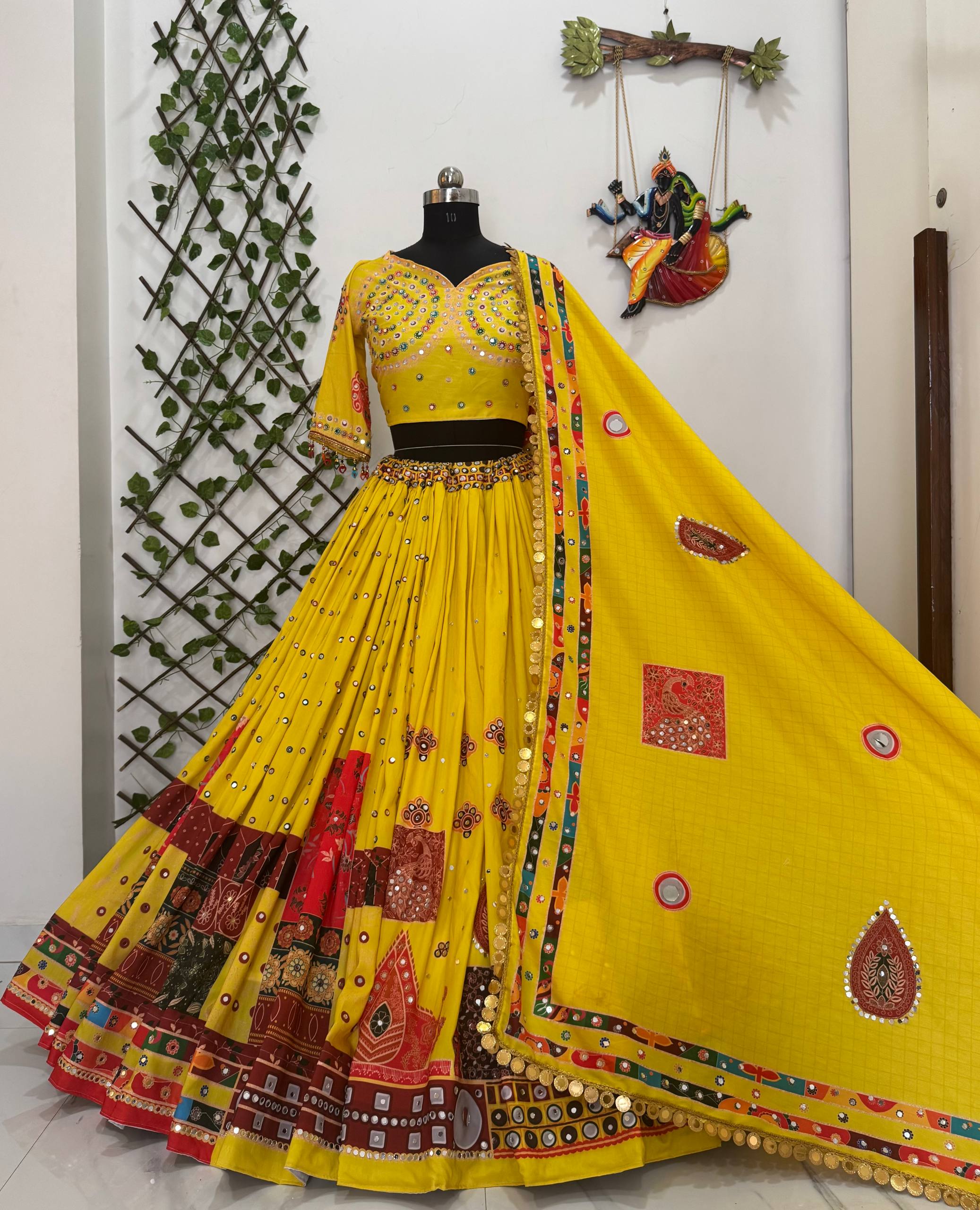 NEW TRENDING NAVRATRI SPECIAL CHANIYA CHOLI 💐❤️