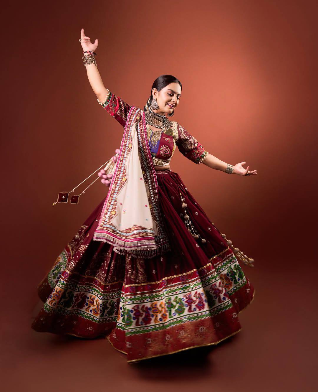 NEW TRENDING NAVRATRI SPECIAL CHANIYA CHOLI 💐❤️