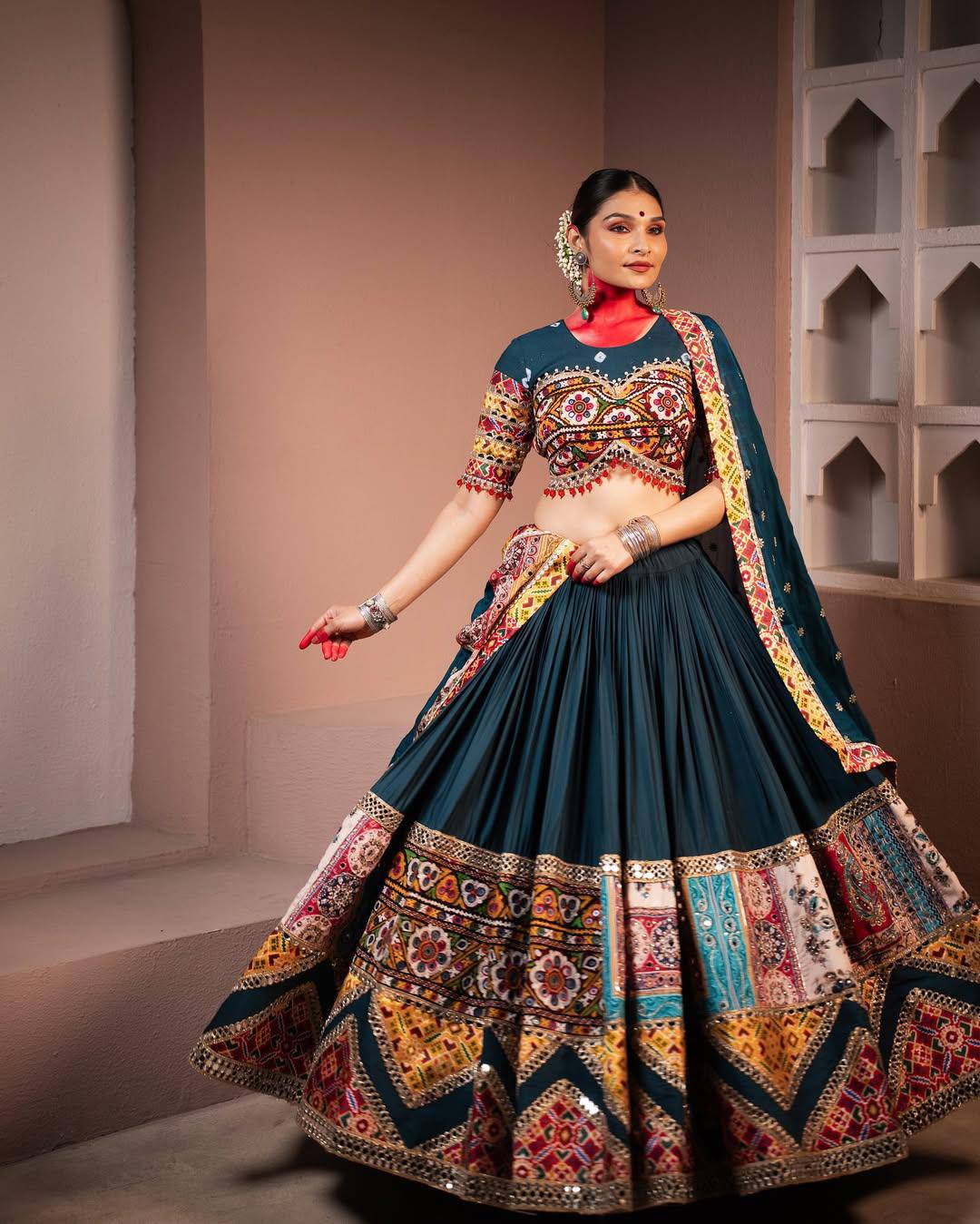 NEW TRENDING NAVRATRI SPECIAL CHANIYA CHOLI ✨🌸