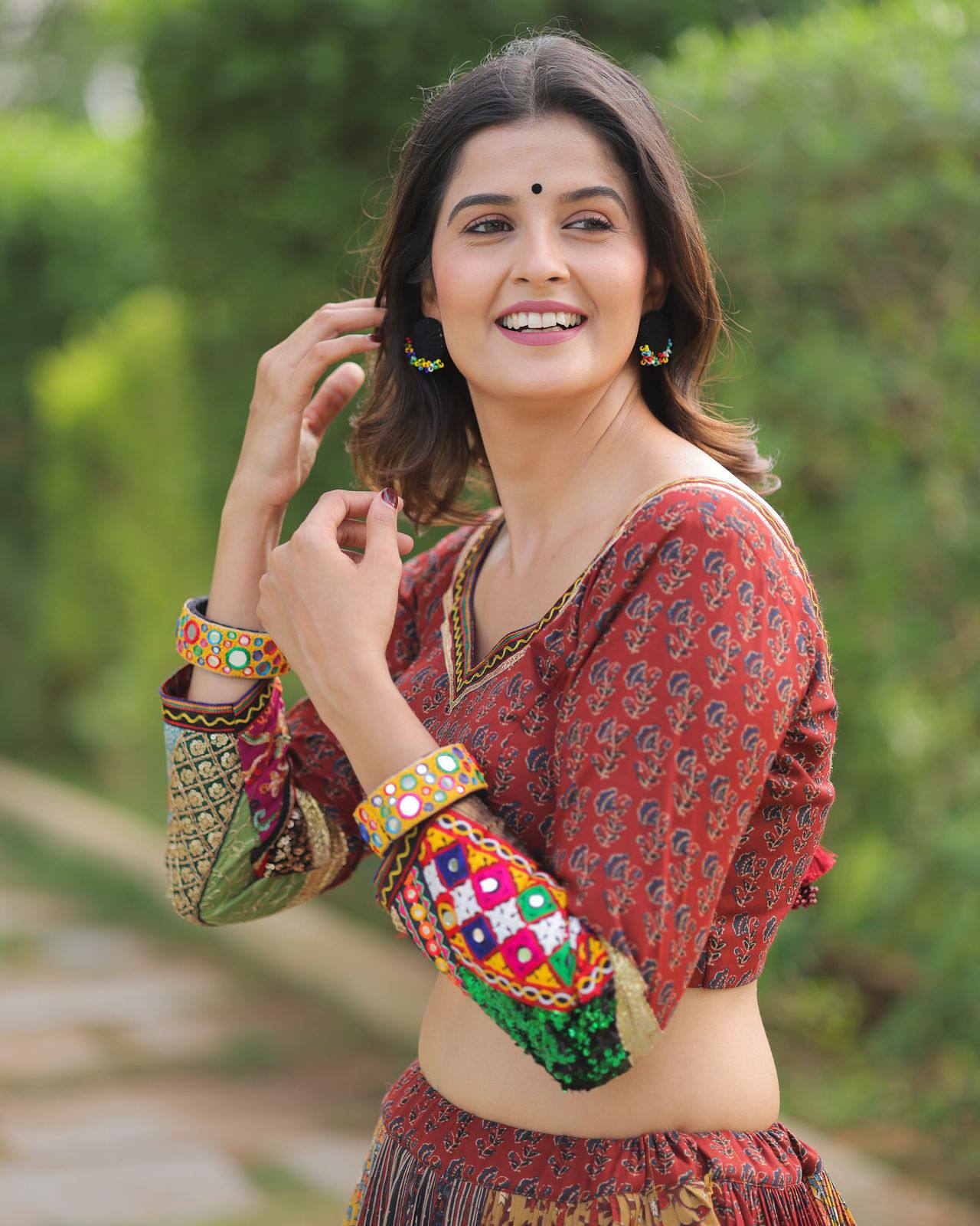 NEW TRENDING NAVRATRI SPECIAL CHANIYA CHOLI – 6 MTR FLAIR EDITION ❤️💐