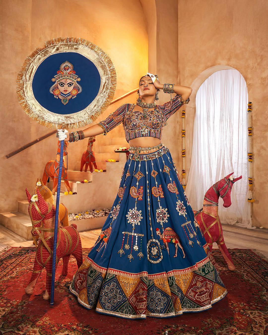 NEW TRENDING NAVRATRI SPECIAL – CHANIYA CHOLI 💐❤️ 💃🌟