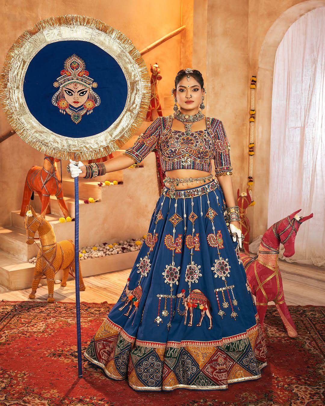 NEW TRENDING NAVRATRI SPECIAL – CHANIYA CHOLI 💐❤️ 💃🌟