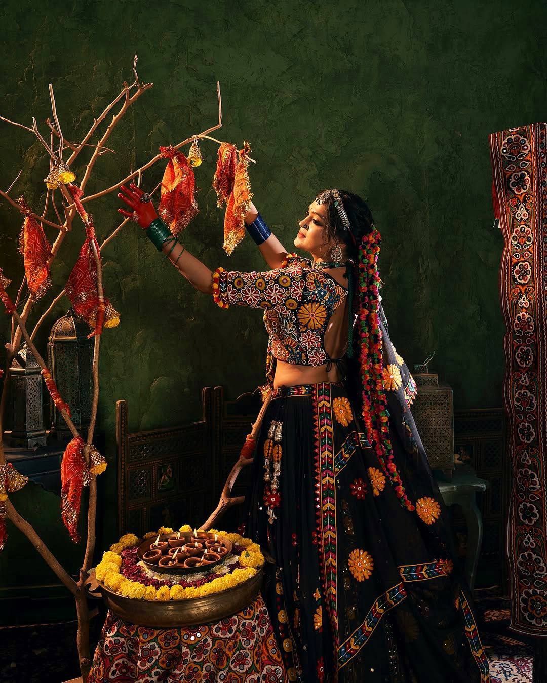 NEW TRENDING NAVRATRI SPECIAL CHANIYA CHOLI 💐❤️