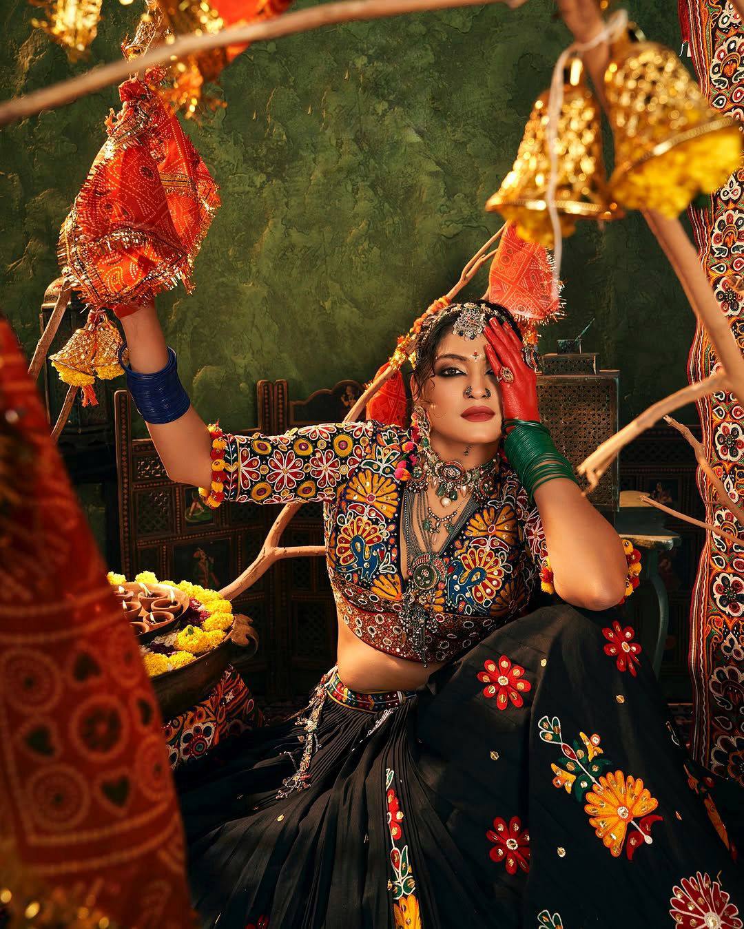 NEW TRENDING NAVRATRI SPECIAL CHANIYA CHOLI 💐❤️