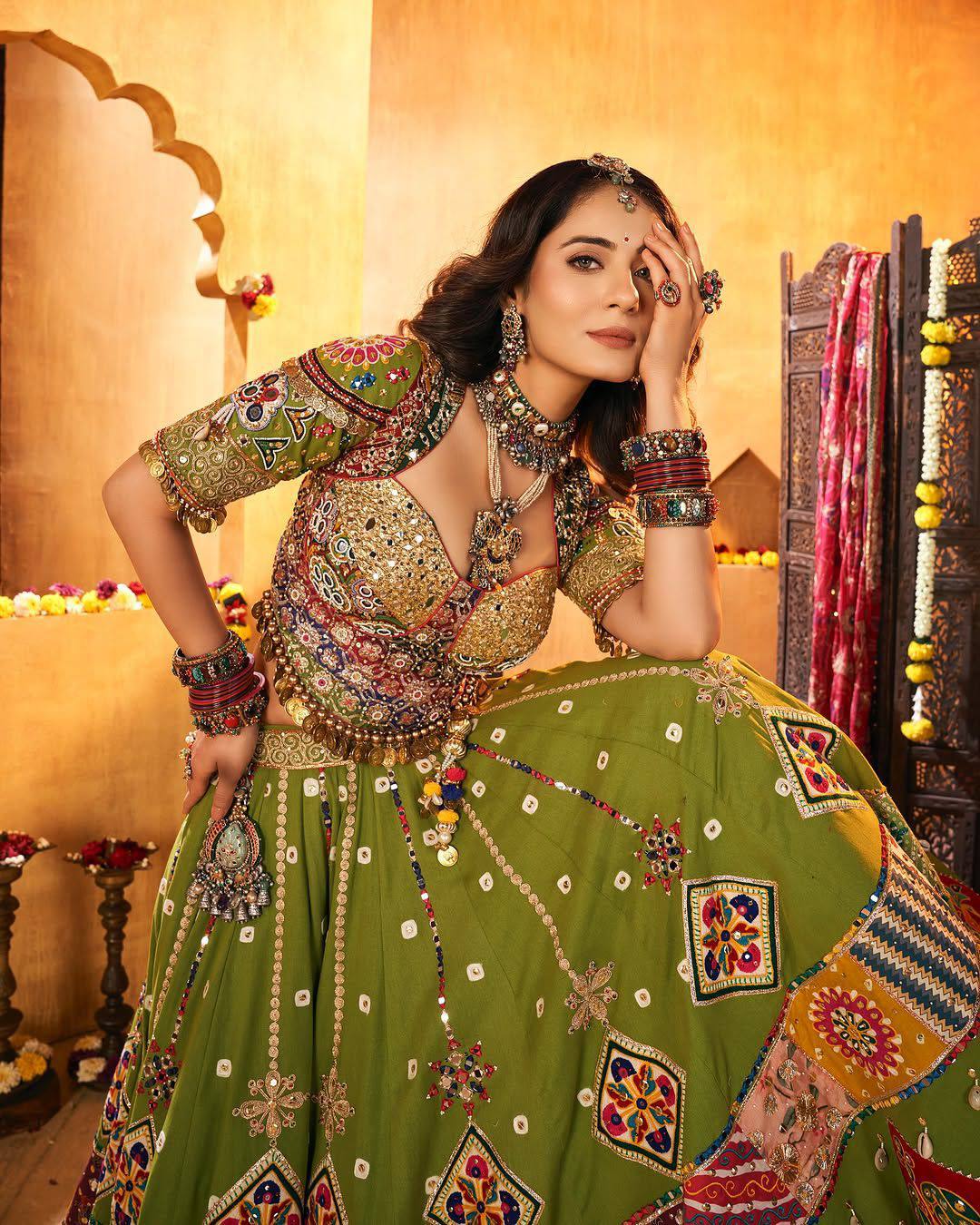NEW TRENDING NAVRATRI SPECIAL CHANIYA CHOLI 💐❤️ 🌟