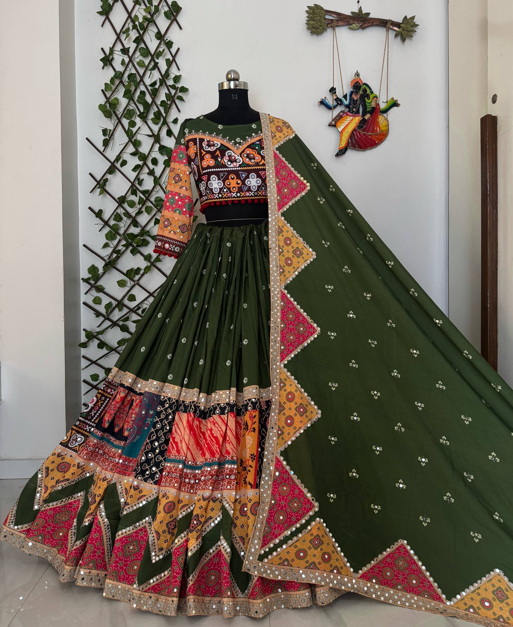 NEW TRENDING NAVRATRI SPECIAL CHANIYA CHOLI 💐
