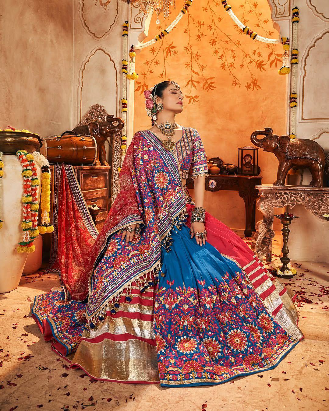 NEW TRENDING NAVRATRI SPECIAL CHANIYA CHOLI 💐❤️
