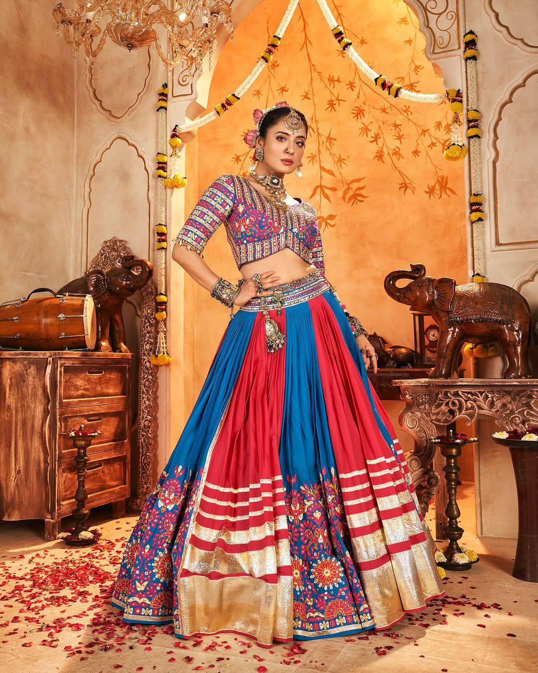 NEW TRENDING NAVRATRI SPECIAL CHANIYA CHOLI 💐❤️