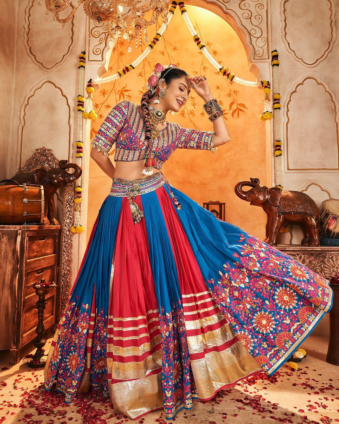 NEW TRENDING NAVRATRI SPECIAL CHANIYA CHOLI 💐❤️