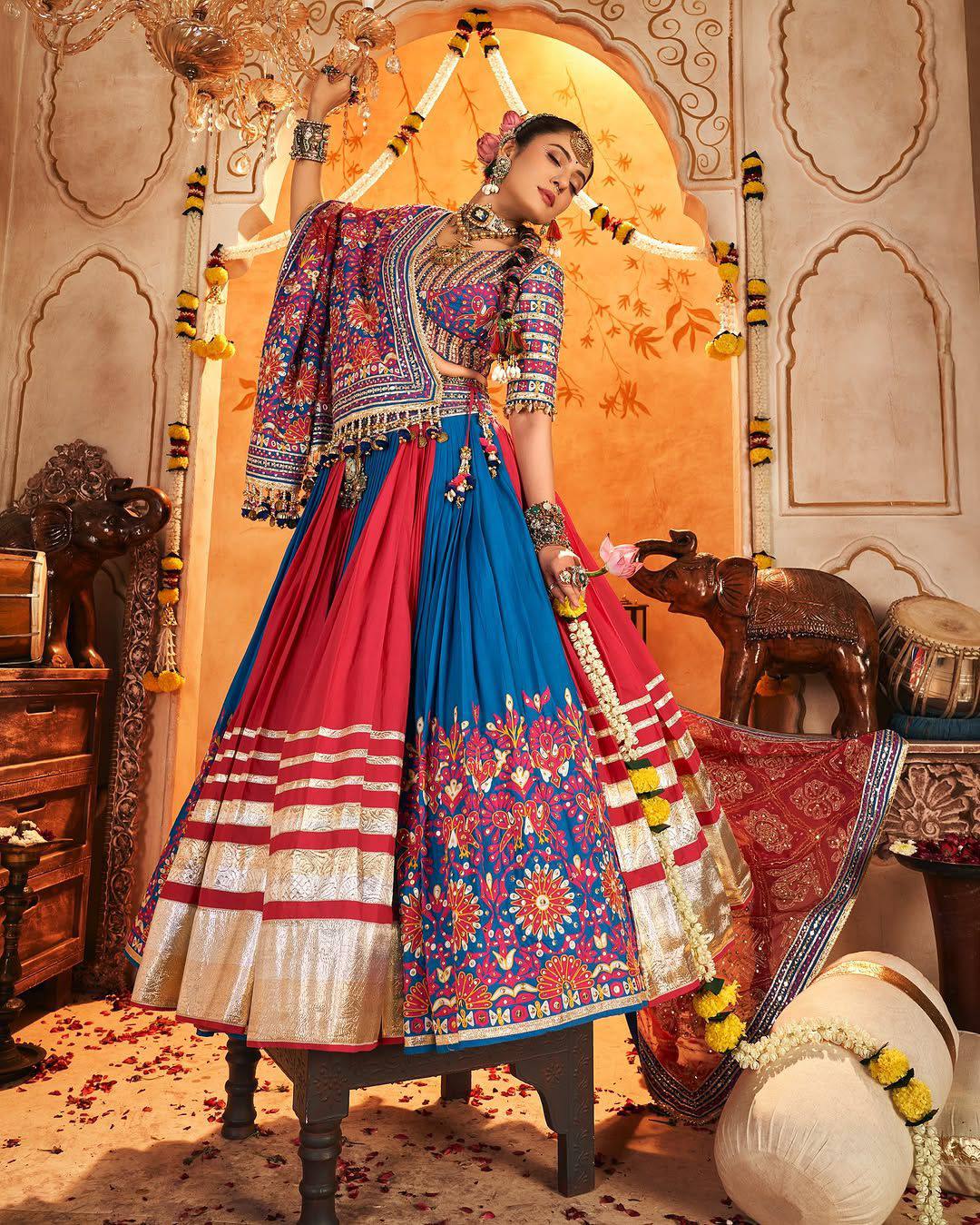 NEW TRENDING NAVRATRI SPECIAL CHANIYA CHOLI 💐❤️