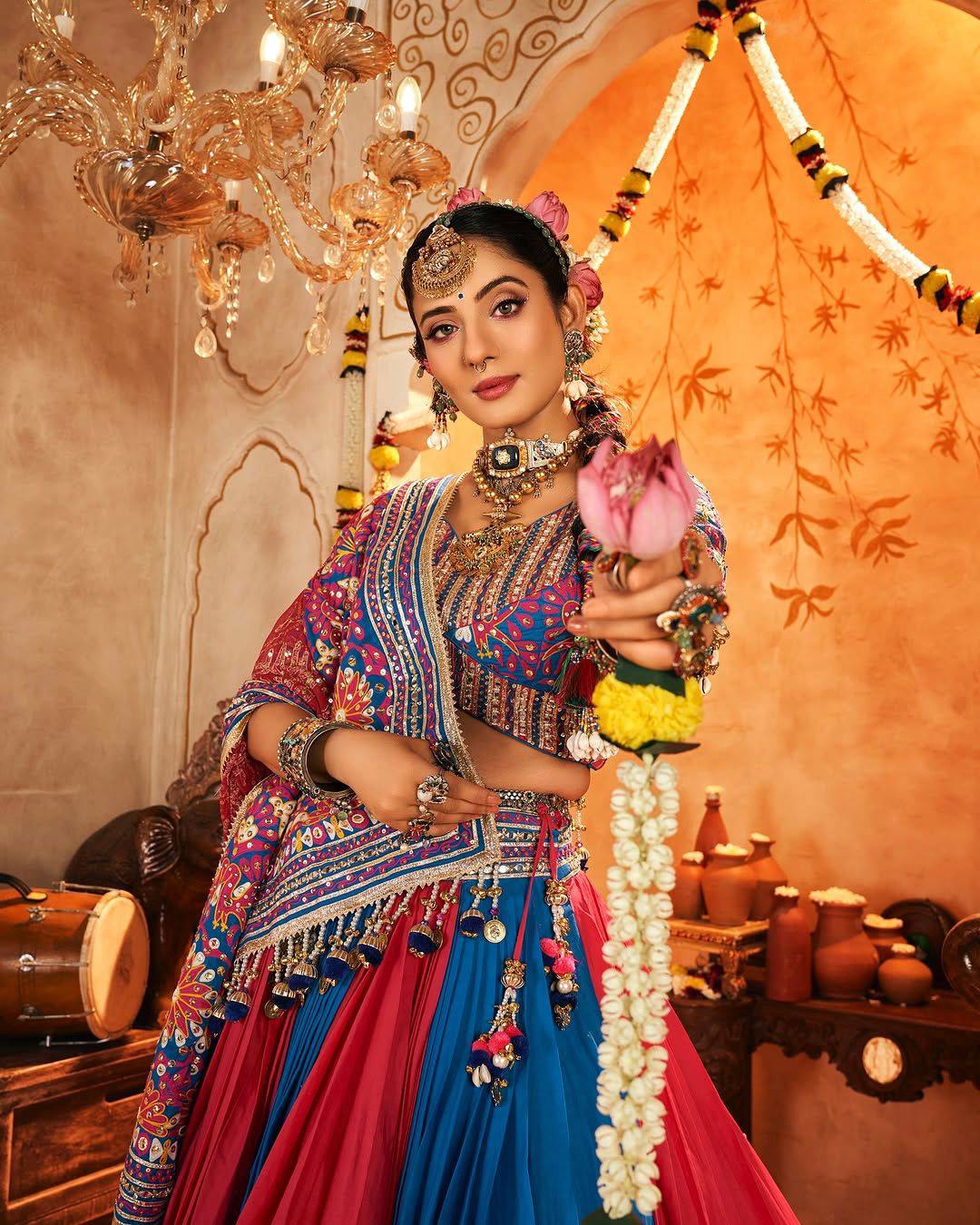 NEW TRENDING NAVRATRI SPECIAL CHANIYA CHOLI 💐❤️