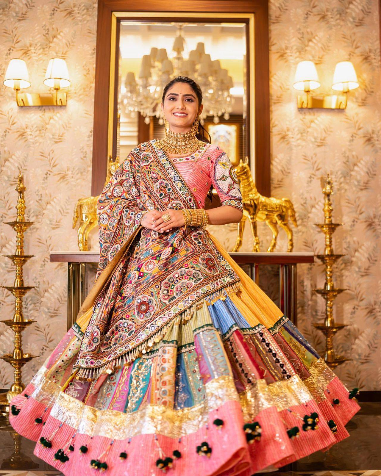 NEW TRENDING NAVRATRI SPECIAL CHANIYA CHOLI 💐❤️