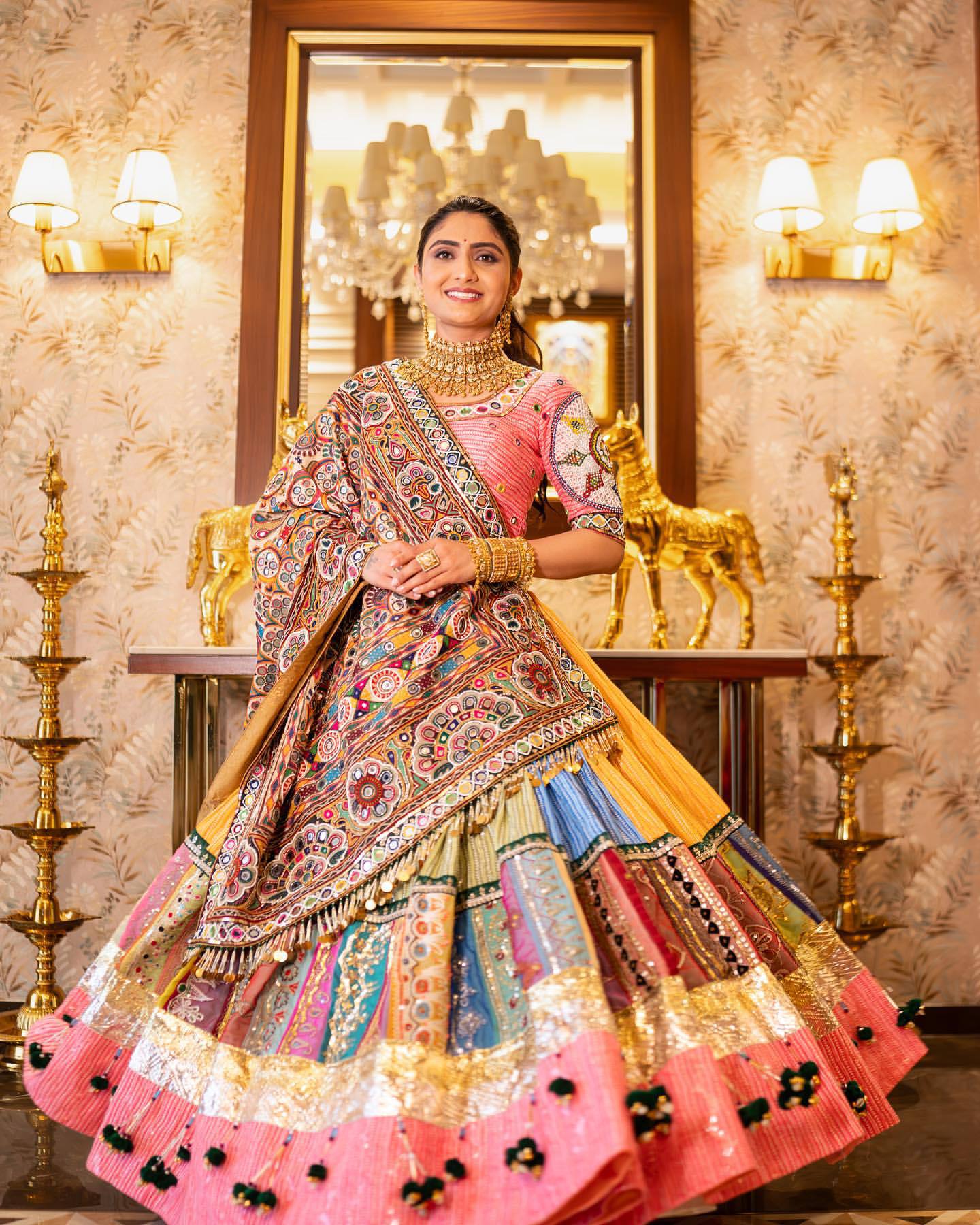 NEW TRENDING NAVRATRI SPECIAL CHANIYA CHOLI 💐❤️