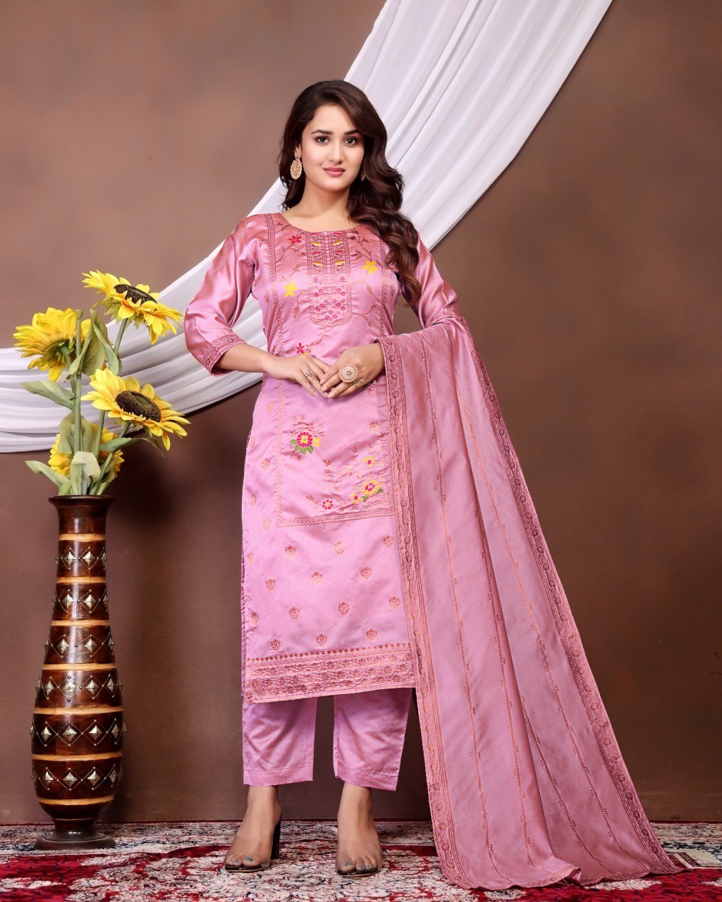 Introducing New Kurti Dupatta &amp; Bottom Set