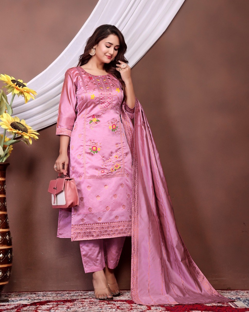Introducing New Kurti Dupatta &amp; Bottom Set
