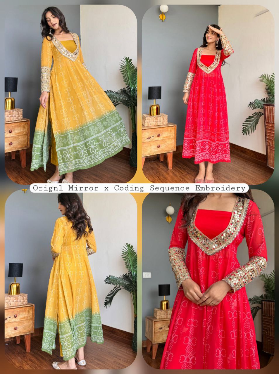 Step into comfort & class with our Baggy Style Anarkali Kurti Set 💃