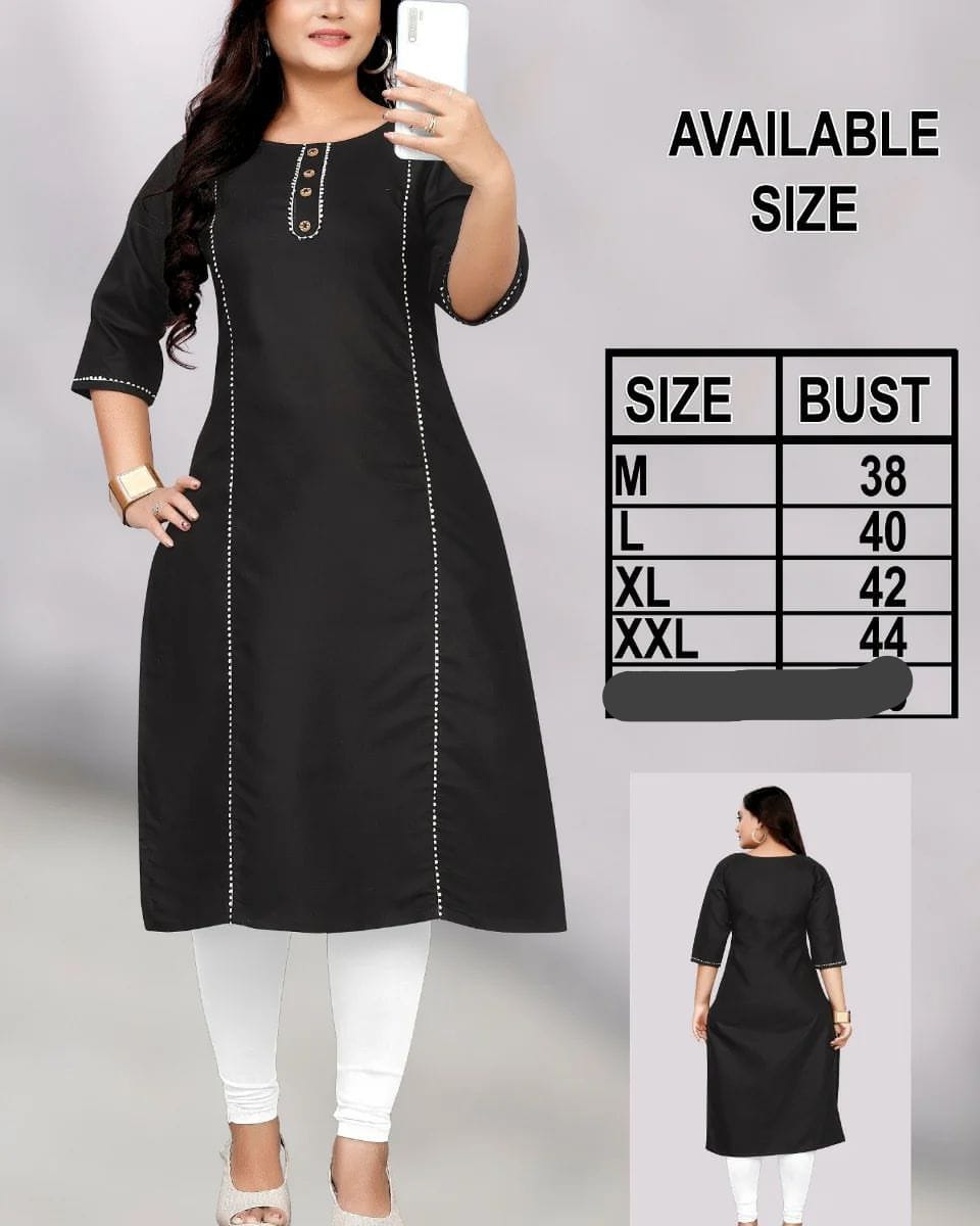 Elegant Rubi Cotton Kurtis