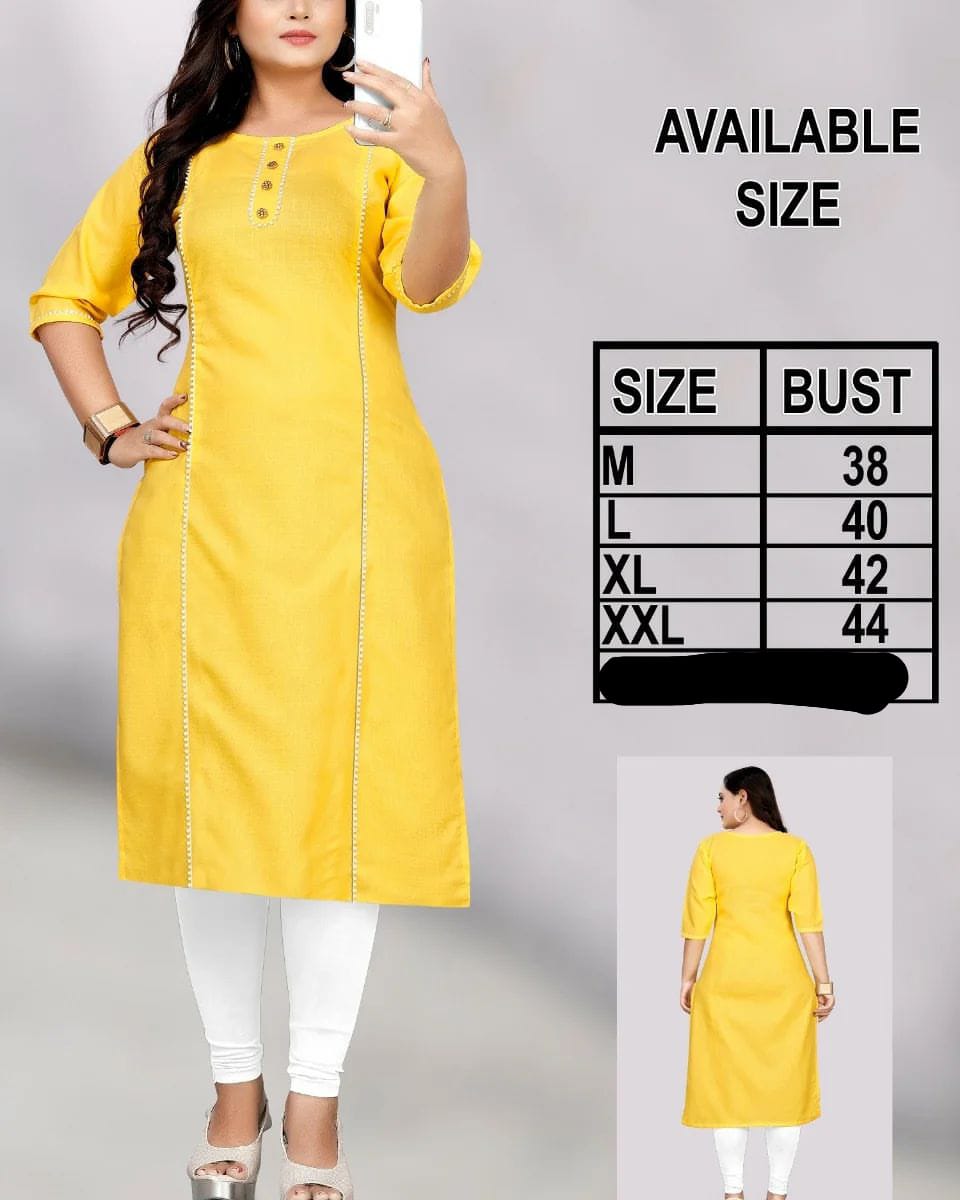 Elegant Rubi Cotton Kurtis
