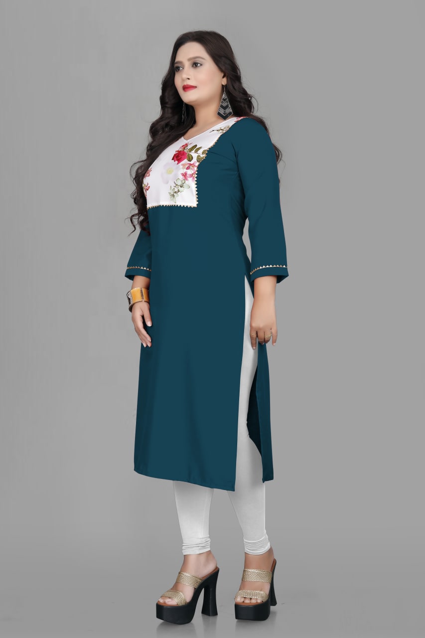 Designer Digital Printed Kurtis