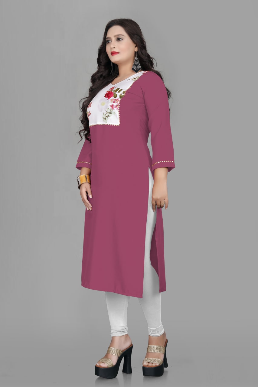 Designer Digital Printed Kurtis