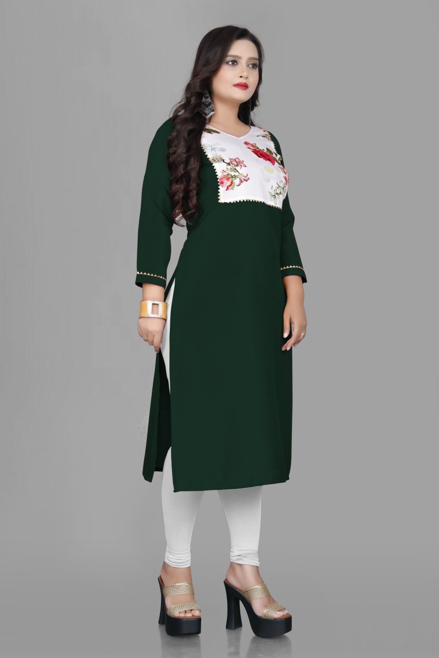 Designer Digital Printed Kurtis