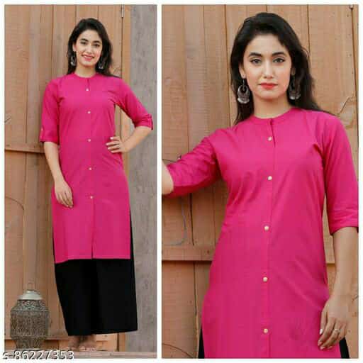 Presents New Cotton Kurti-Plazo Catalogue 🌸