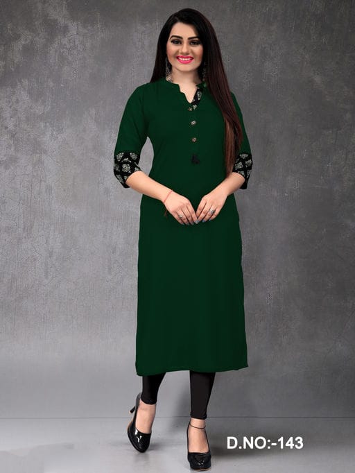 New Rayon Kurtis Collection