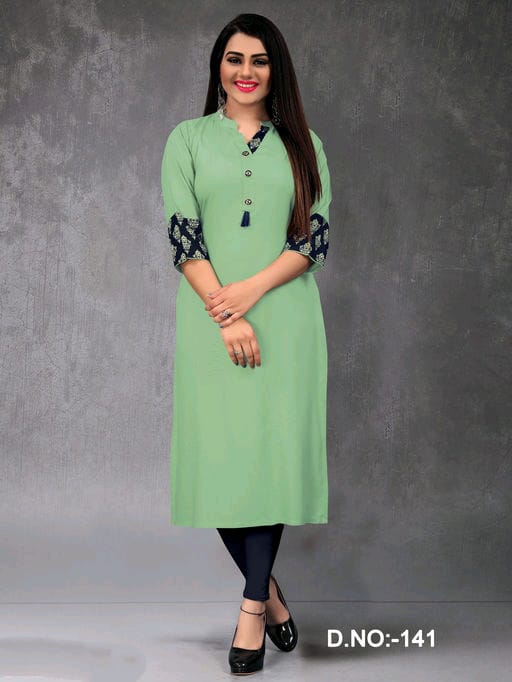 New Rayon Kurtis Collection