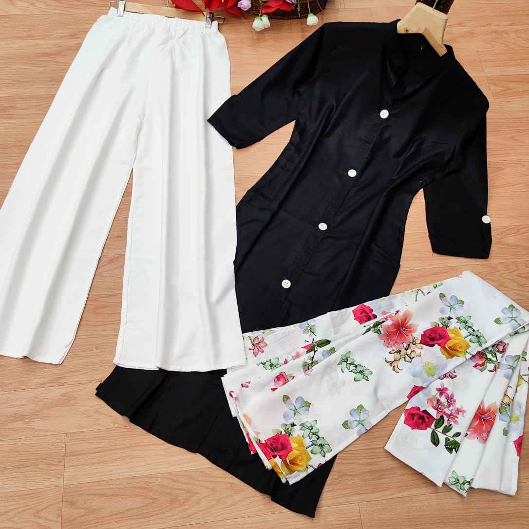 Premium Rayon Kurti Set