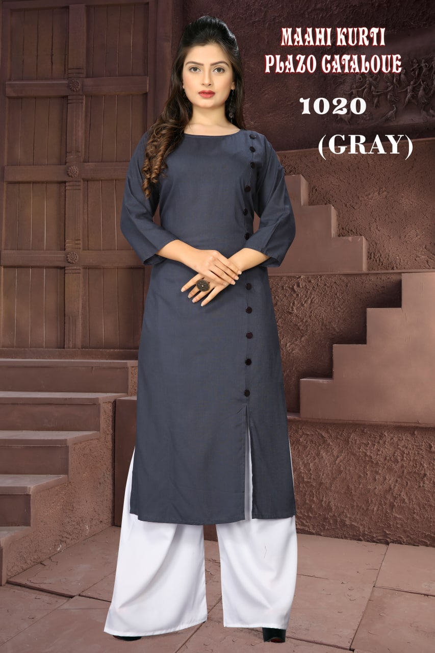 Elegant Rayon Kurti Set
