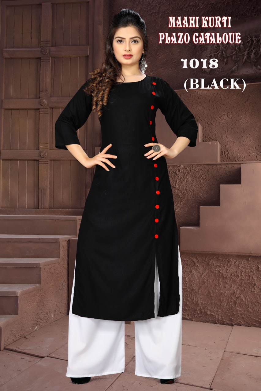 Elegant Rayon Kurti Set