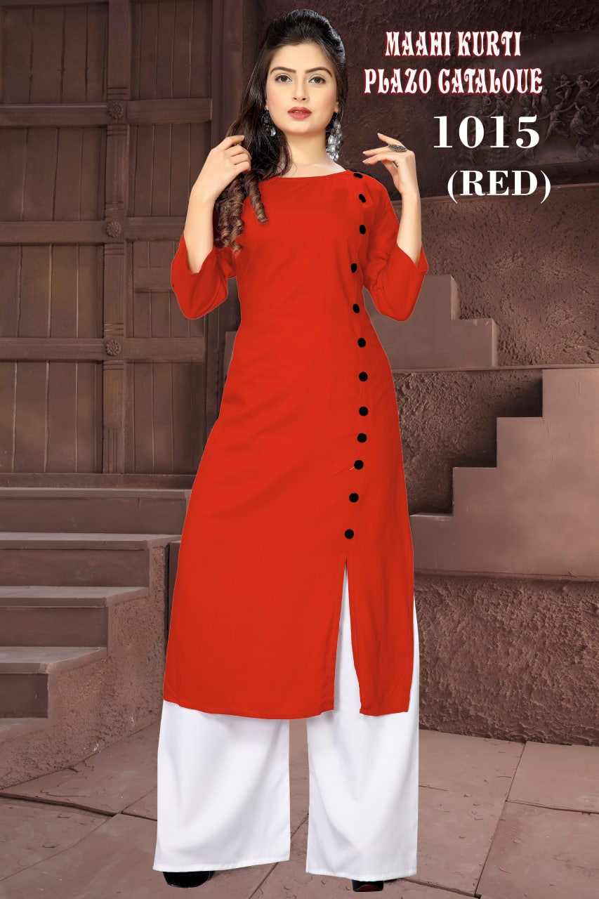 Elegant Rayon Kurti Set