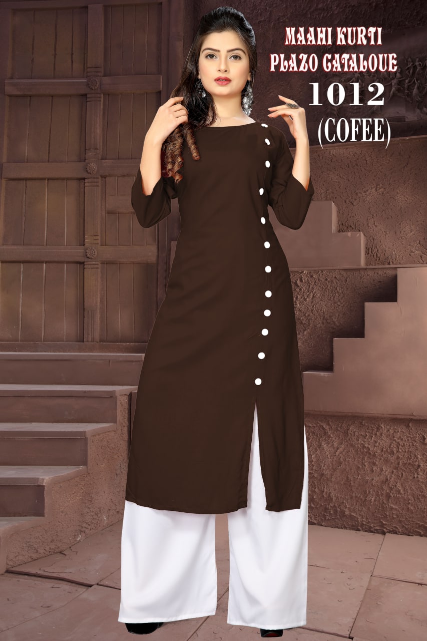 Elegant Rayon Kurti Set