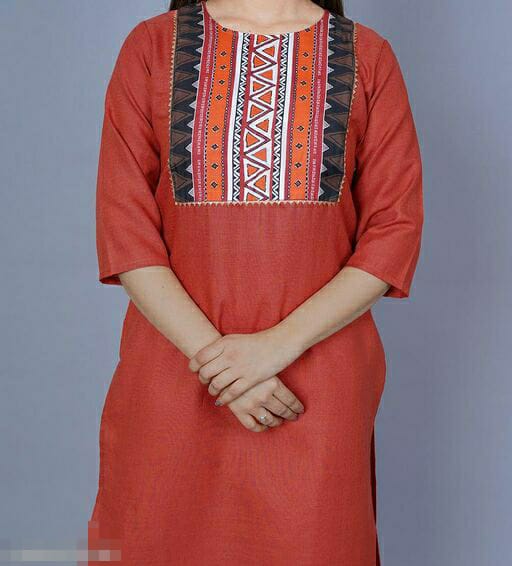 Designer Digital Printed Cotton Kurtis